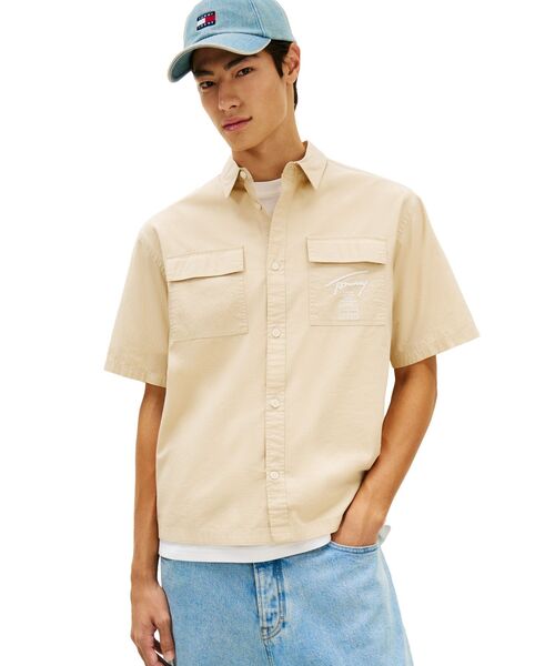 TOMMY JEANS（トミー・ジーンズ） シャツ ボクシースケーターシャツ