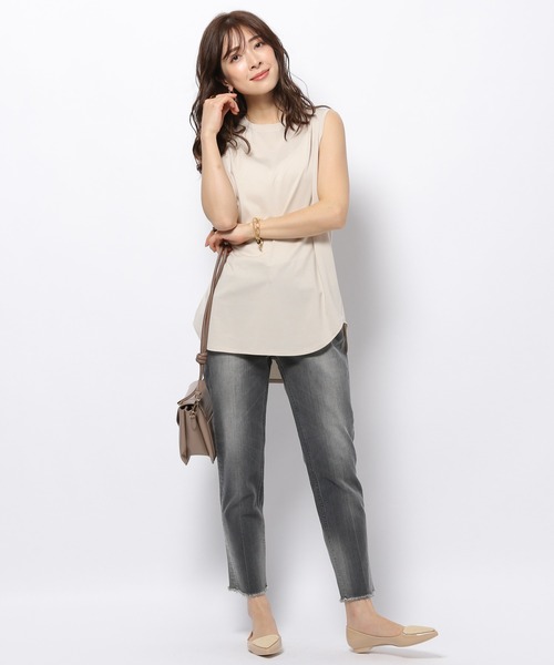 「Healthy denim」 デニムパンツ 24 グレー レディース_画像7
