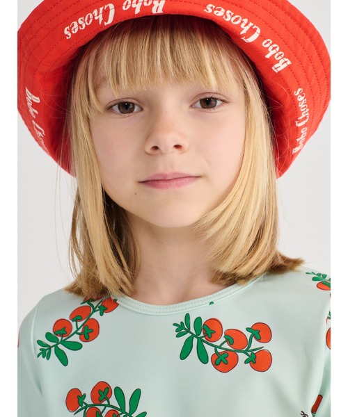 帽子 ハット Juicy Tomatoes all over reversible hat キッズ 子供 男の子 女の子の画像