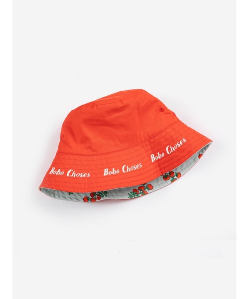 帽子 ハット Juicy Tomatoes all over reversible hat キッズ 子供 男の子 女の子の画像