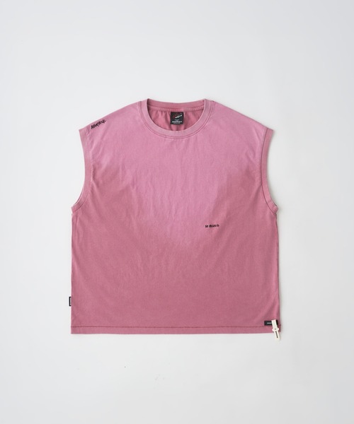 tシャツ 「ADAMPATEK/アダムパテック」gallagher sleeveless エイジングノースリーブTEE メンズ_4