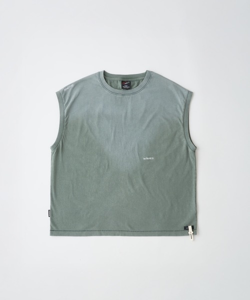 tシャツ 「ADAMPATEK/アダムパテック」gallagher sleeveless エイジングノースリーブTEE メンズ_3