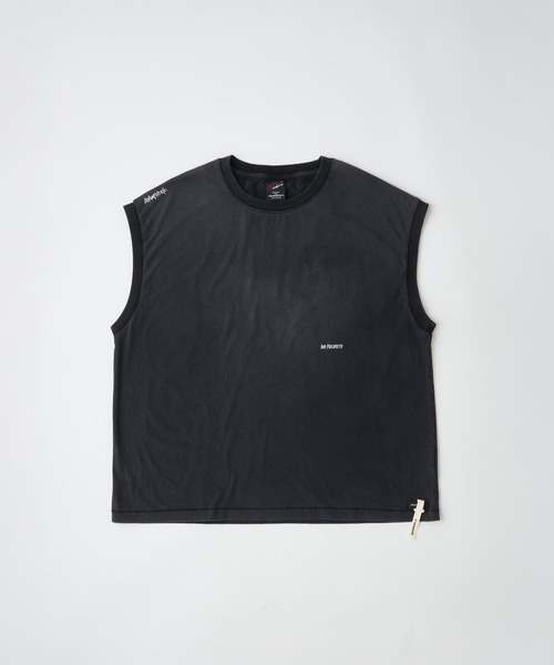 tシャツ 「ADAMPATEK/アダムパテック」gallagher sleeveless エイジングノースリーブTEE メンズ_2