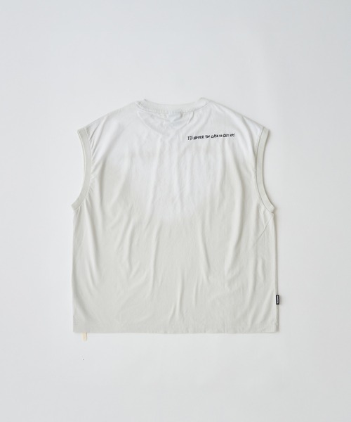 tシャツ 「ADAMPATEK/アダムパテック」gallagher sleeveless エイジングノースリーブTEE メンズ_5