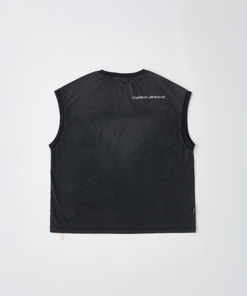tシャツ 「ADAMPATEK/アダムパテック」gallagher sleeveless エイジングノースリーブTEE メンズ_6