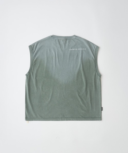 tシャツ 「ADAMPATEK/アダムパテック」gallagher sleeveless エイジングノースリーブTEE メンズ_7