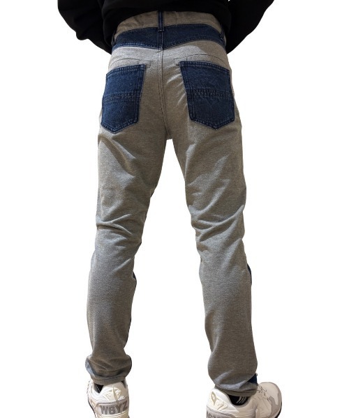 Cook jeans（クックジーンズ） ジーンズ SUNデニムスウェット切替