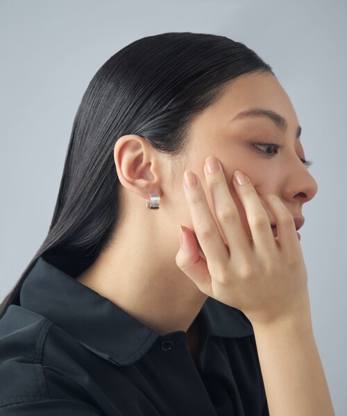 Jouete（ジュエッテ） ピアス 「スナップピアス」 プレート レディース