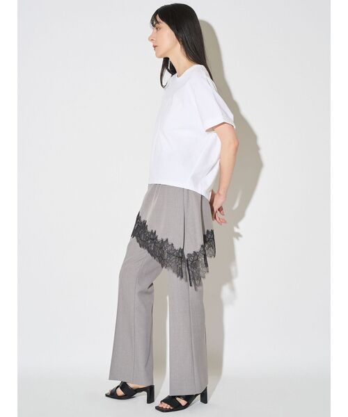 ELENDEEK（エレンディーク） tシャツ 半袖 ロールアップTカットソー