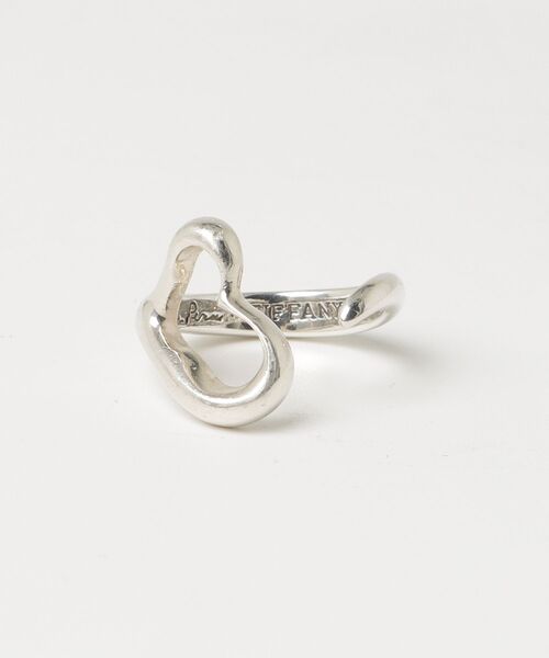 TIFFANY&Co.（ティファニー） オープンハート リング - シルバー