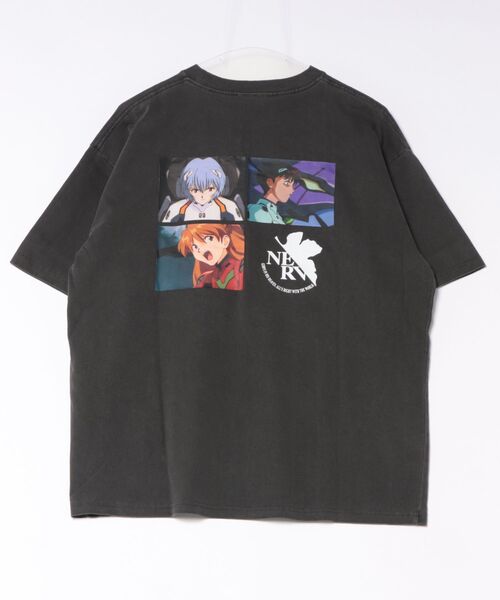 tシャツ 半袖 エヴァンゲリオン ピグメントTシャツ レディース メンズ