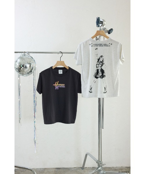 Disney SERIES CREATED by MUS tシャツ 半袖 MD ICONIC LOGO Tシャツ 