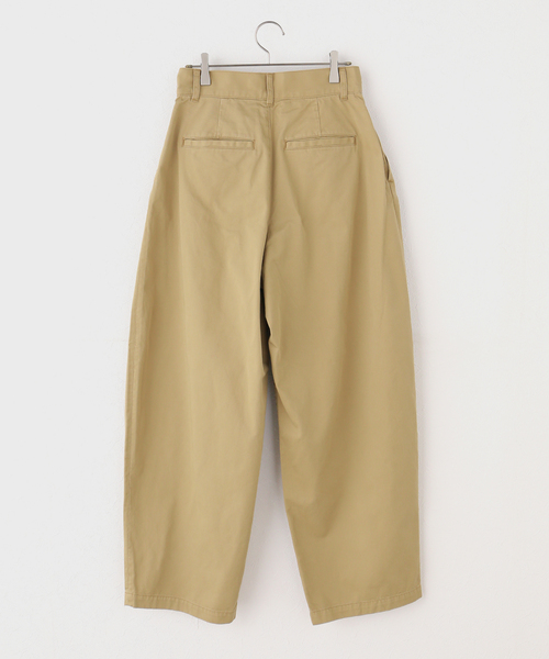 ワイドパンツ チノパン Barrel Chinos パンツ レディースの画像