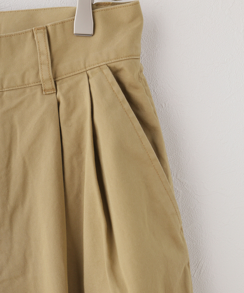 ワイドパンツ チノパン Barrel Chinos パンツ レディースの画像