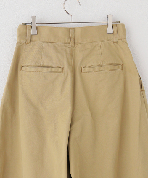 ワイドパンツ チノパン Barrel Chinos パンツ レディースの画像
