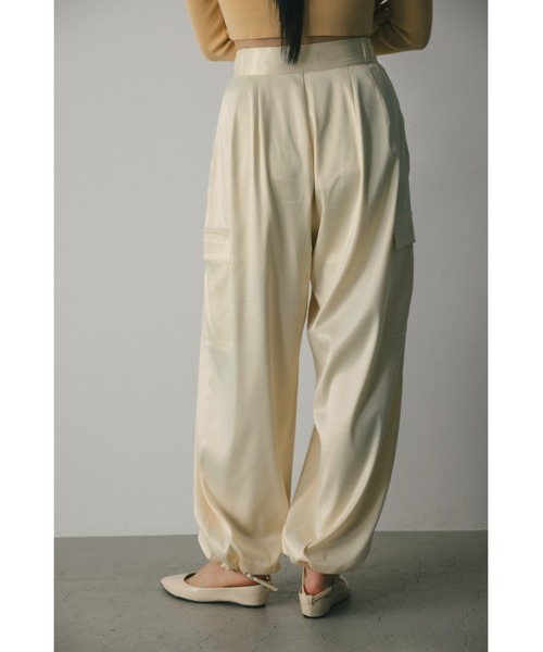 「STYLEMIXER」 カーゴパンツ MEDIUM ネイビー レディース_画像3