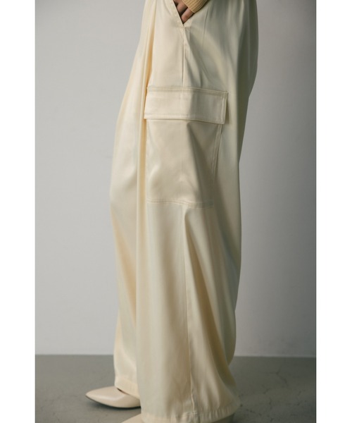 「STYLEMIXER」 カーゴパンツ MEDIUM ネイビー レディース_画像6