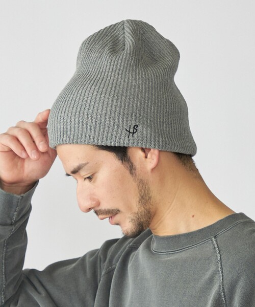 「SHIPS」 ニットキャップ SMALL チャコールグレー メンズ_画像4