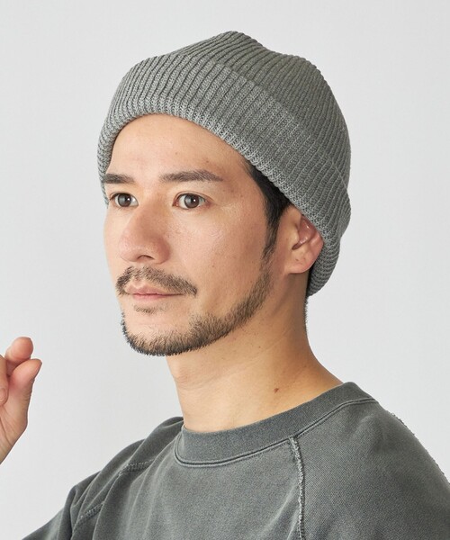 「SHIPS」 ニットキャップ SMALL チャコールグレー メンズ_画像5