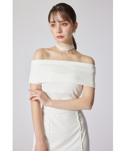 「rienda」 ノースリーブワンピース MEDIUM ブルー レディース_画像6