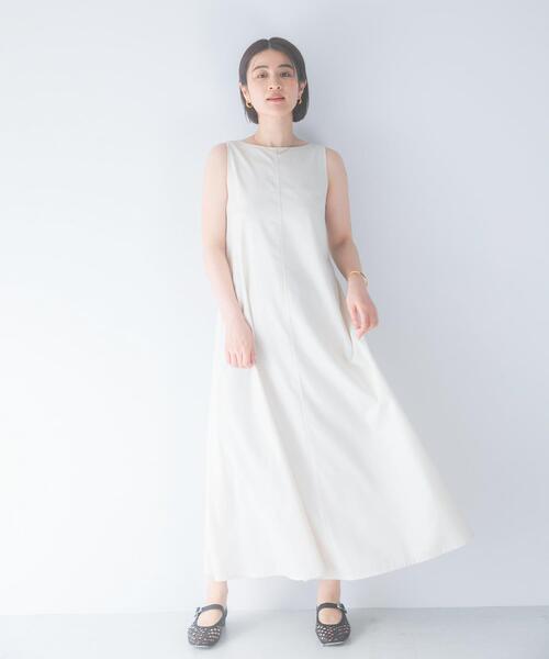 ワンピース リネン混リボンドレス : ZOZOTOWN Yahoo!店 - 通販 - Yahoo
