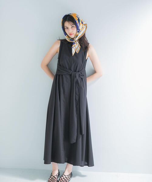 ワンピース リネン混リボンドレス : ZOZOTOWN Yahoo!店 - 通販 - Yahoo