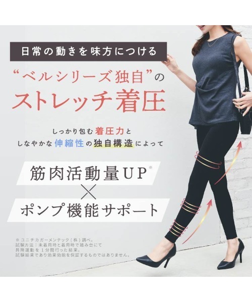 BELLE SERIES（ベルシリーズ） レギンス スパッツ 着圧 着圧デニム