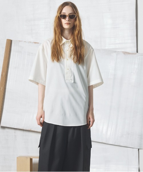 MAISON SPECIAL（メゾンスペシャル） シャツ 半袖 「UNISEX