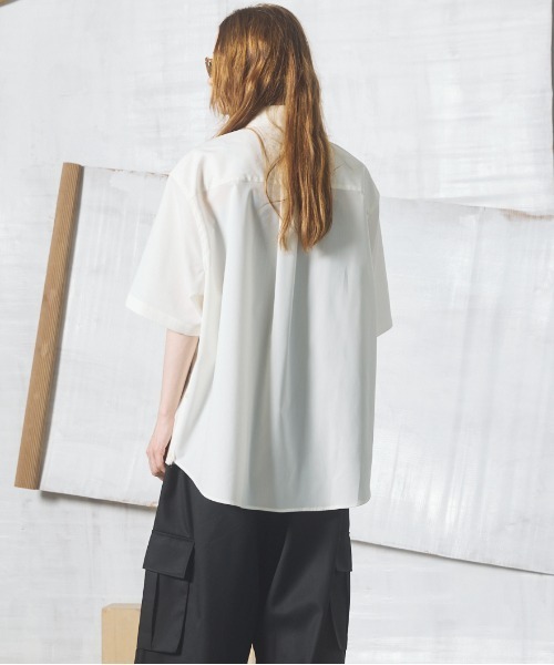 MAISON SPECIAL（メゾンスペシャル） シャツ 半袖 「UNISEX