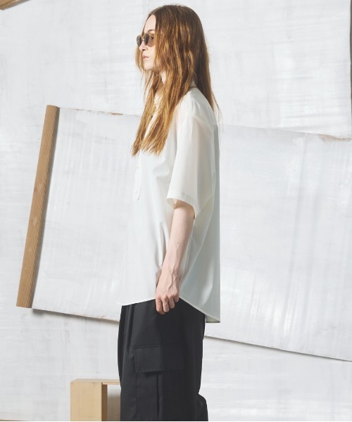 MAISON SPECIAL（メゾンスペシャル） シャツ 半袖 「UNISEX