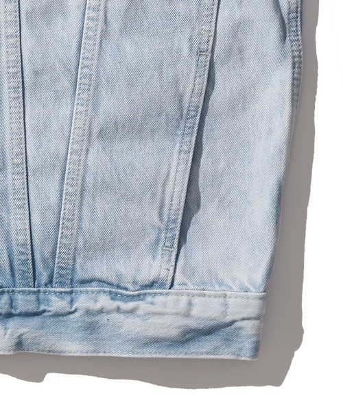 「Levi's」 「SILVER TAB」デニムジャケット L ライトインディゴブルー メンズ_画像6