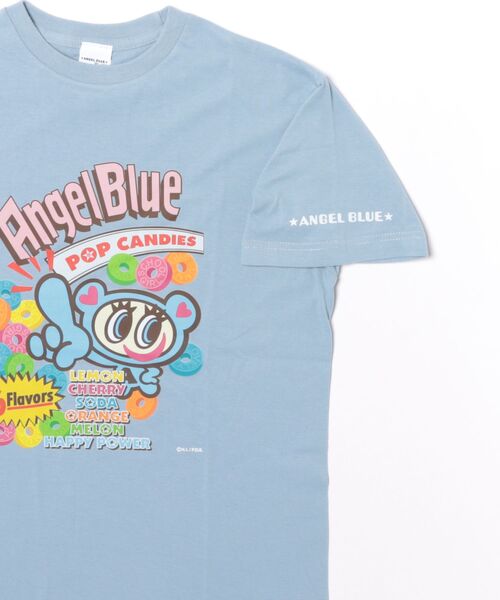 ANGEL BLUE（エンジェルブルー） tシャツ 半袖 Tシャツ ポップ