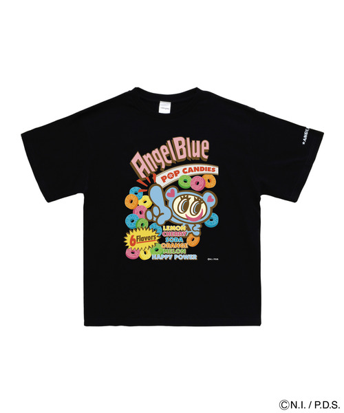 ANGEL BLUE（エンジェルブルー） tシャツ 半袖 Tシャツ ポップ