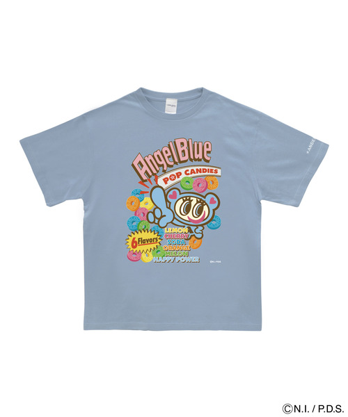 ANGEL BLUE（エンジェルブルー） tシャツ 半袖 Tシャツ ポップ