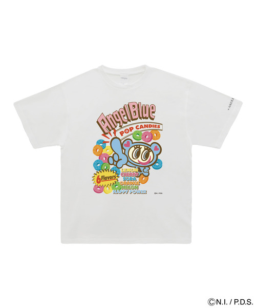 ANGEL BLUE（エンジェルブルー） tシャツ 半袖 Tシャツ ポップ