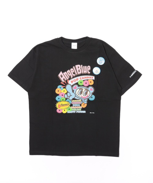 ANGEL BLUE（エンジェルブルー） tシャツ 半袖 Tシャツ ポップ
