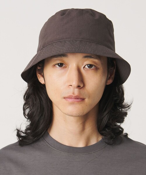 KIJIMA TAKAYUKI バケットハット ダークブラウン KIJIMA TAKAYUKI（キジマタカユキ） 帽子 ハット 「別注」「KIJIMA