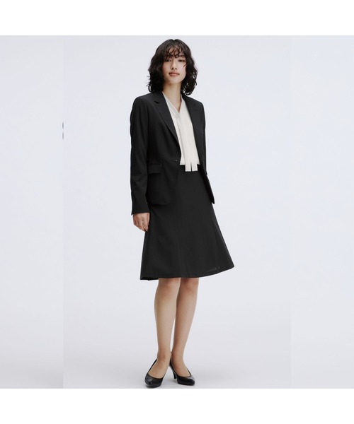 「AOYAMA」 「&ress」7分袖ブラウス L ライトベージュ レディース_画像7