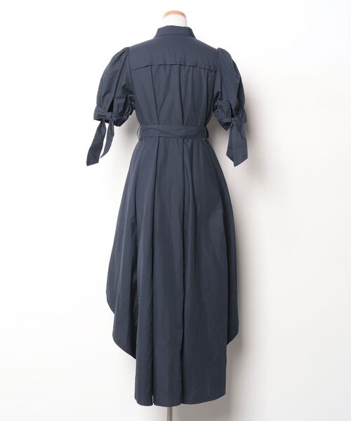 「dazzlin」 シャツワンピース SMALL ネイビー レディース_画像2