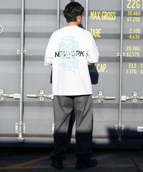 「NEW ERA」 半袖Tシャツ L ブラック メンズ_画像9