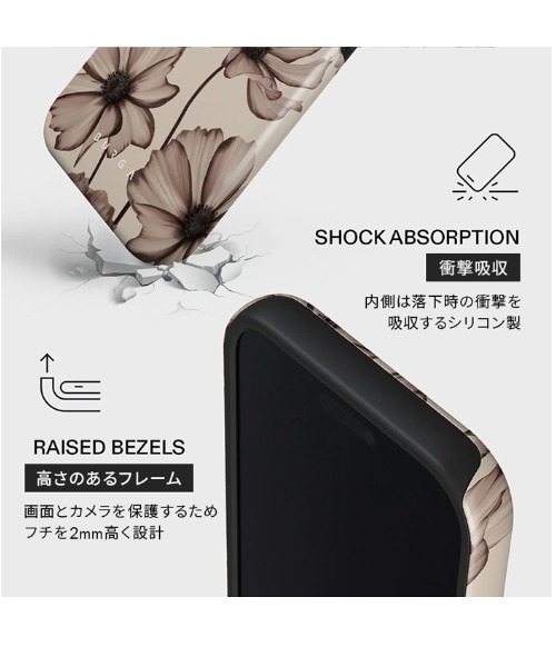 BURGA スマホケース MagSafe対応 スマホケース おしゃれ 北欧デザイン