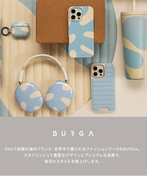 BURGA スマホケース MagSafe対応 スマホケース おしゃれ 北欧デザイン