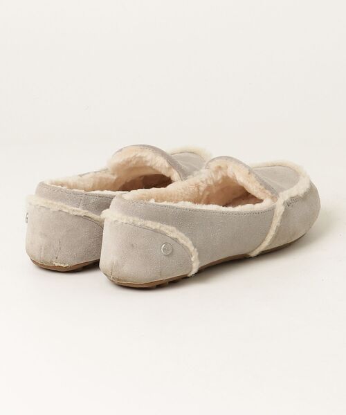 「UGG」 モカシンシューズ 24cm グレー レディース_画像2