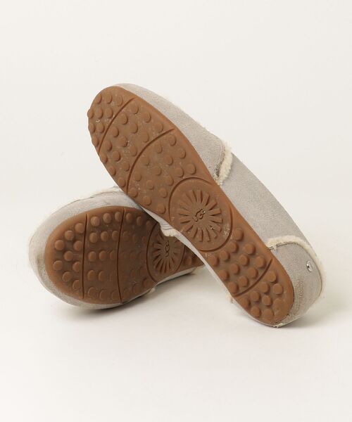 「UGG」 モカシンシューズ 24cm グレー レディース_画像3