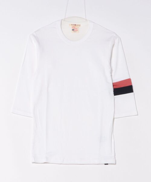 KRIFF MAYER（クリフメイヤー） tシャツ タイトフィット袖切替7分袖T