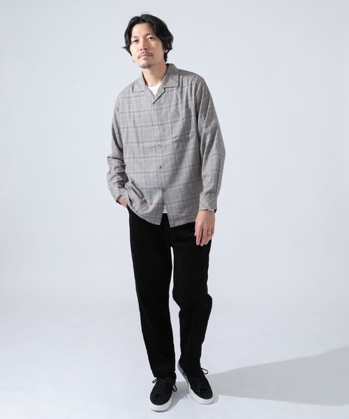 URBAN RESEARCH ROSSO MEN シャツ ブラウス グレンチェック