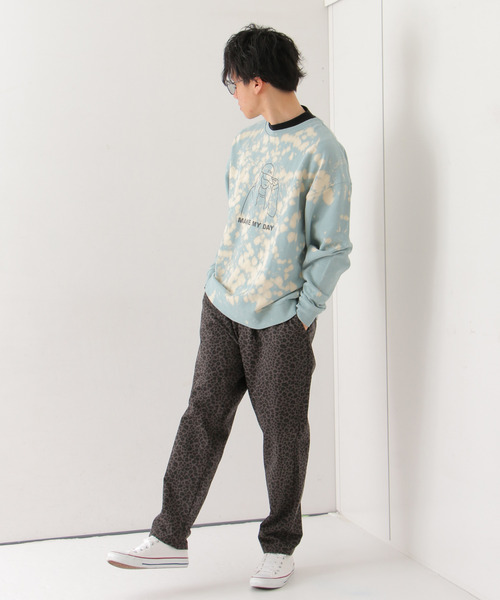 VENCE EXCHANGE トレーナー スウェット ブリーチドリップガール裏毛