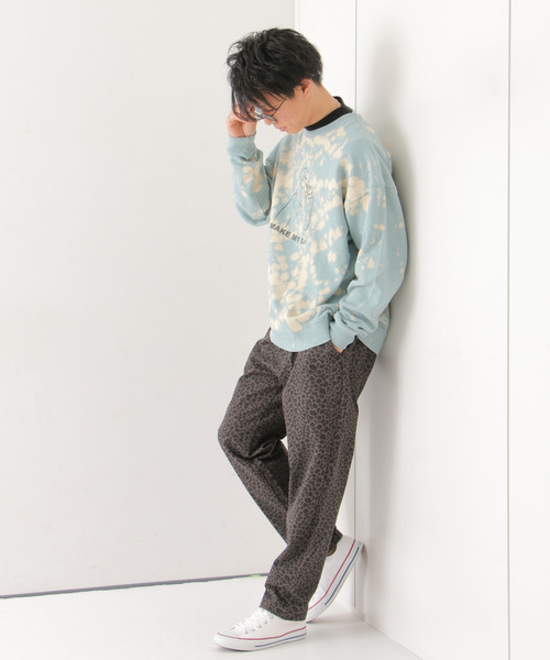 VENCE EXCHANGE トレーナー スウェット ブリーチドリップガール裏毛