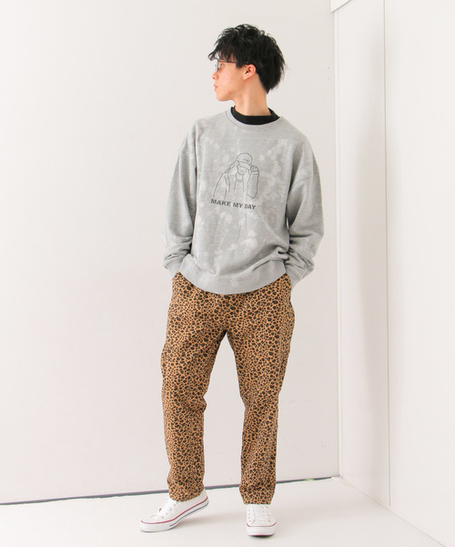 VENCE EXCHANGE トレーナー スウェット ブリーチドリップガール裏毛