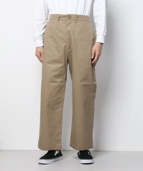 定番爆買い パンツ ZOZOTOWN PayPayモール店 - 通販 - PayPayモール チノパン LUSOR(ルーソル)WIDE CHINO PANTS/ワイドチノパンツ 大人気人気